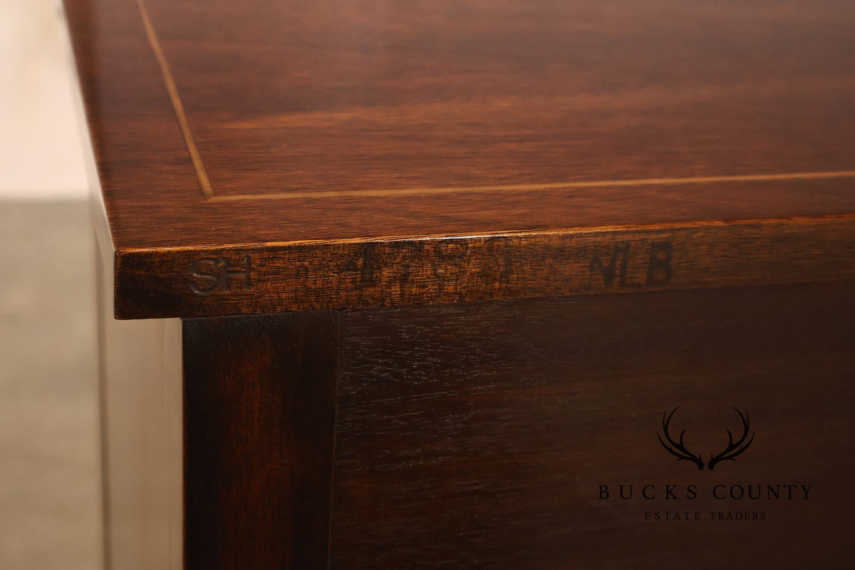 Stickley Federal Style Inlaid Mahogany Sideboard