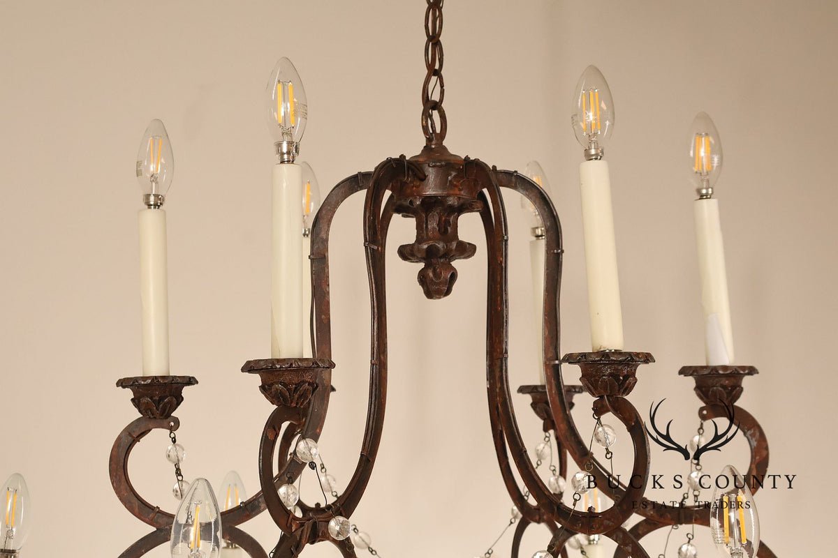 Niermann Weeks Avignon Iron Chandelier