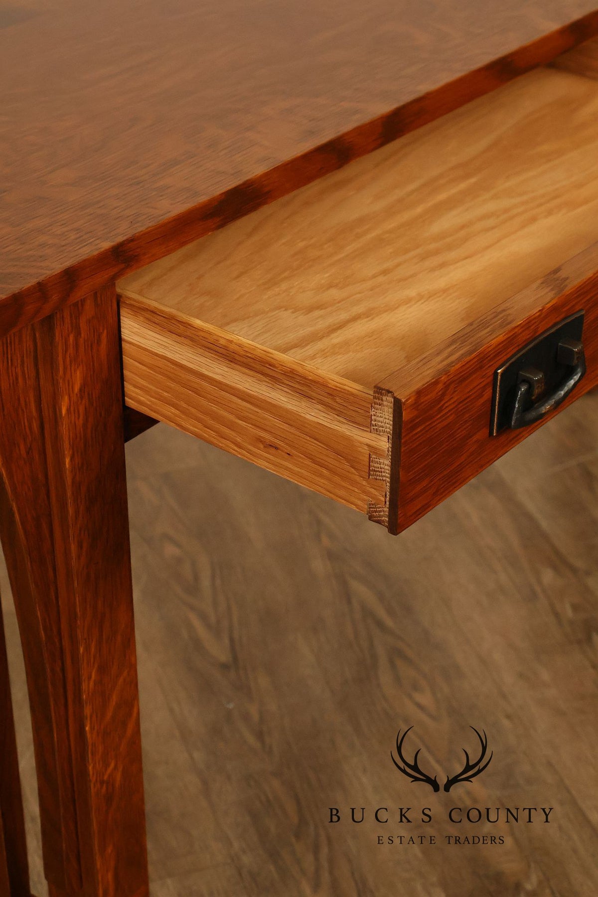 Stickley Mission Collection Oak Sofa Table