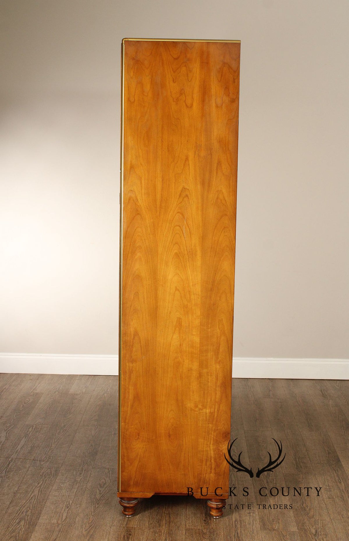 Baker Furniture Far East Collection Tall Armoire Cabinet
