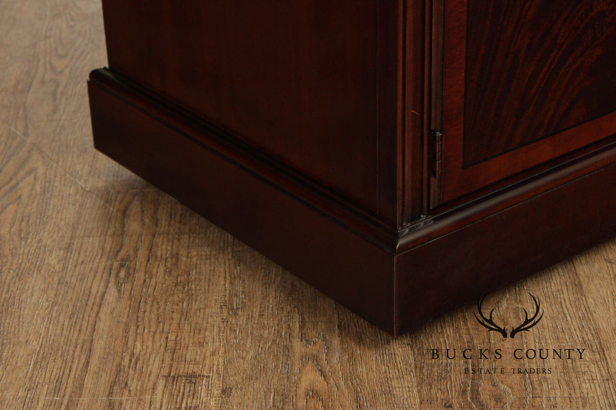 Drexel Mahogany Expandable Server Cabinet