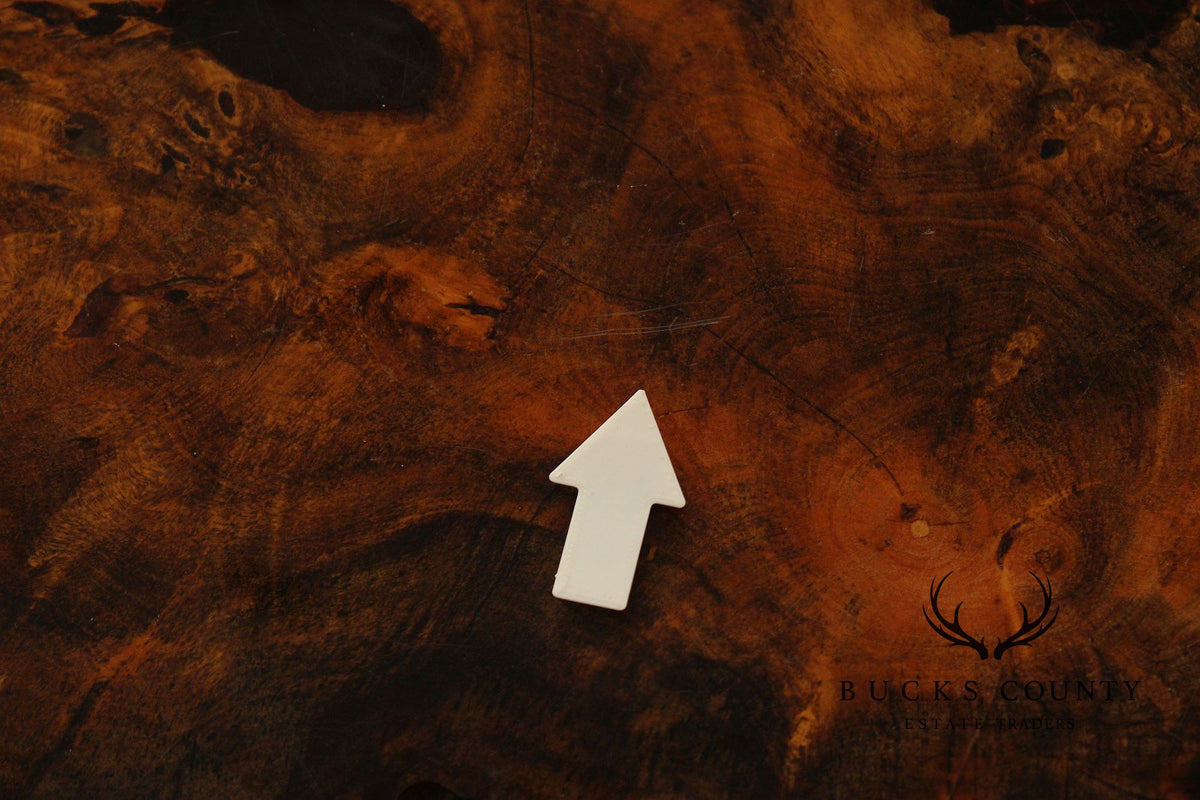 The Burlwood Co. Star Dust Redwood Burl Live Edge Coffee Table