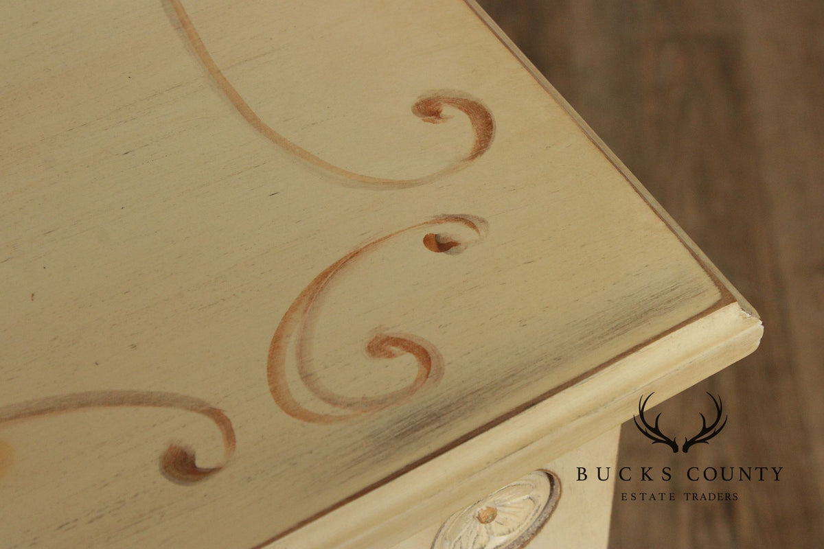 Ethan Allen 'Legacy' Paint Decorated Chest of Drawers