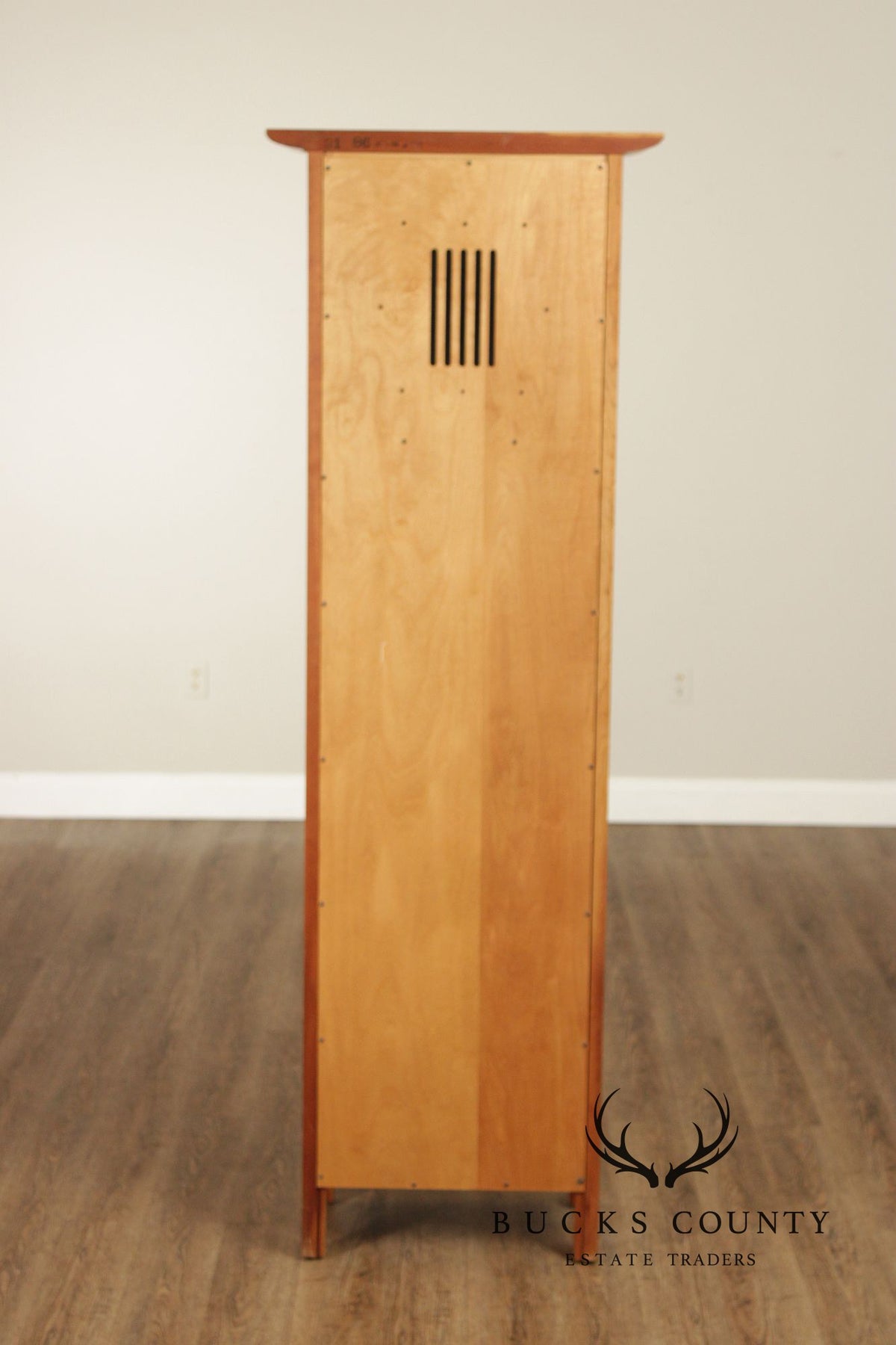 Stickley Mission Collection Cherry Tall Case Clock