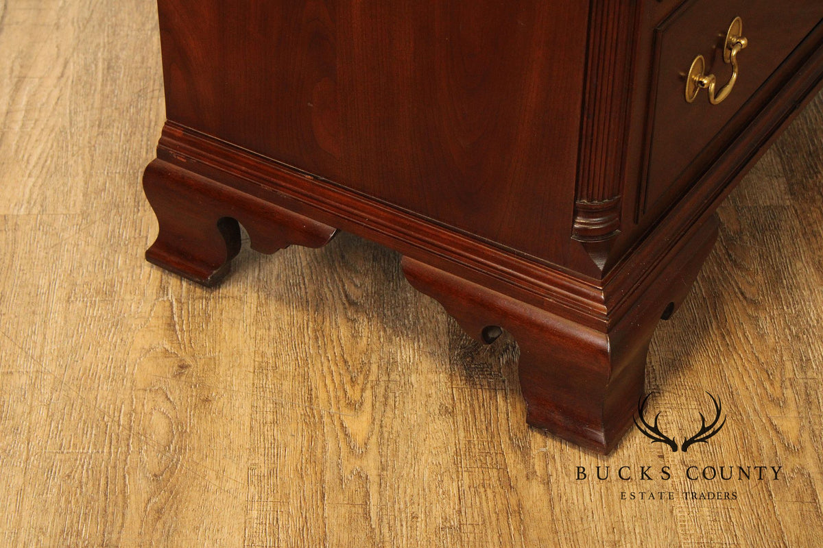 Stickley Chippendale Style Mahogany Nightstand