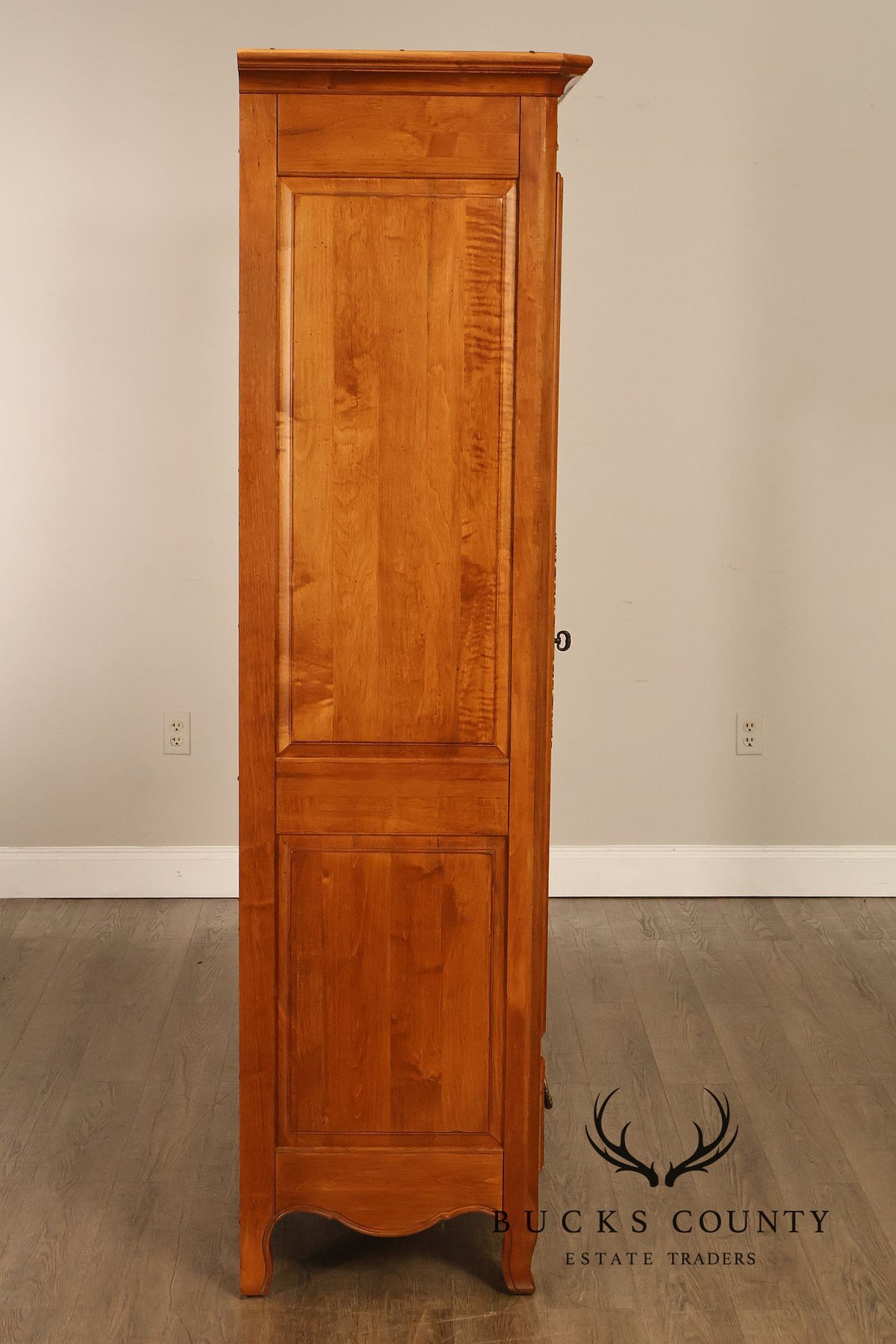 Ethan Allen 'Legacy' French Country Style Maple Armoire