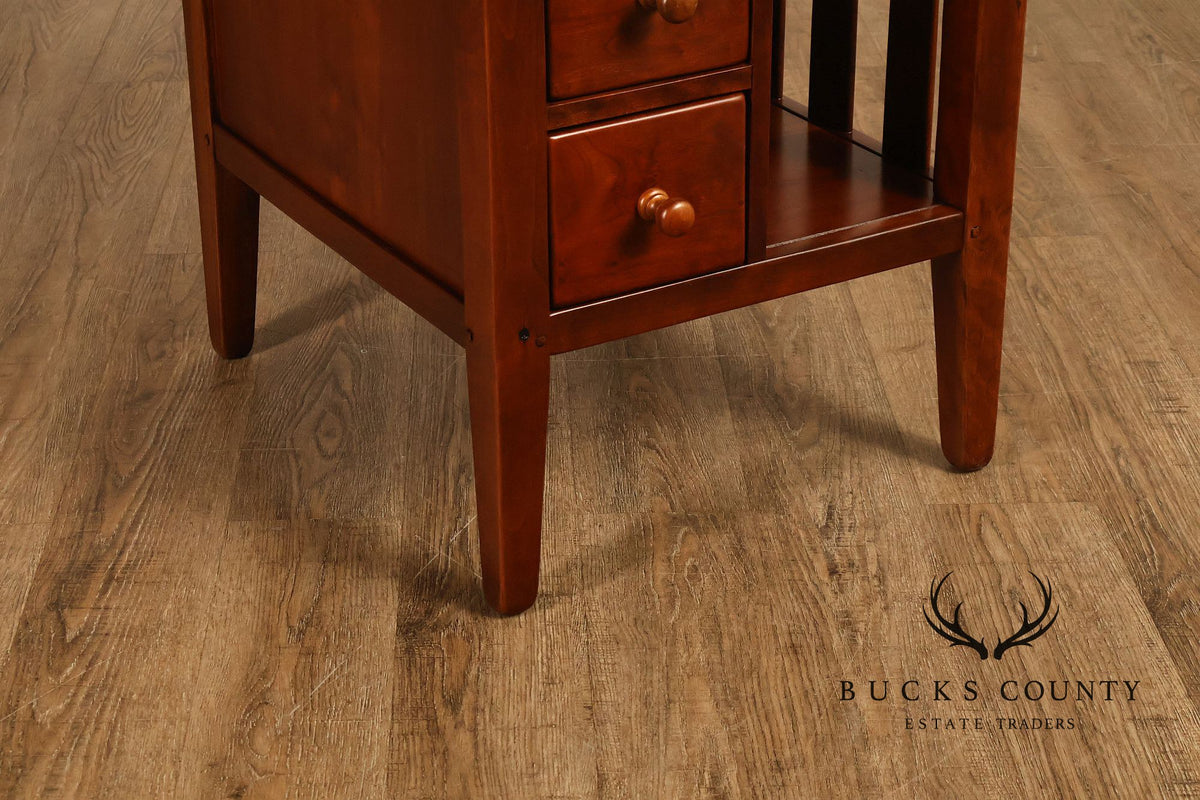 Tell City Chair Company Arts & Crafts Style Cherry Nightstand
