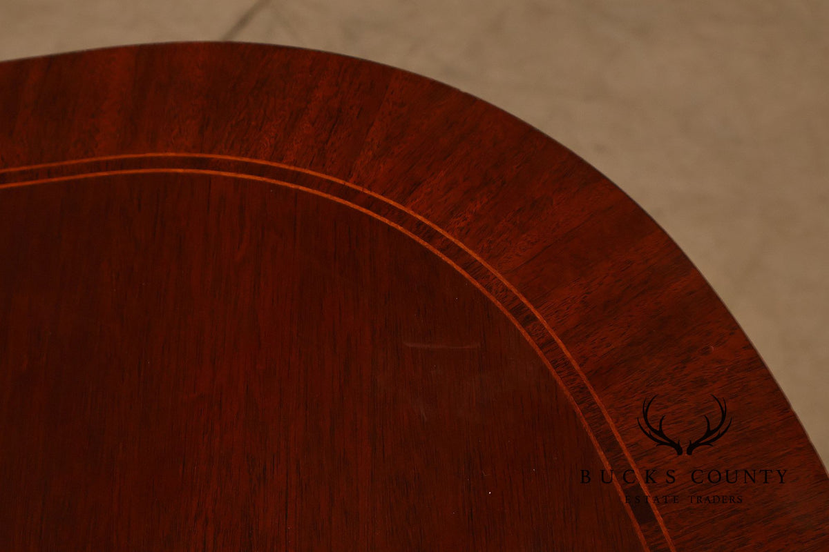 Councill Craftsmen Double Pedestal Mahogany Dining Table