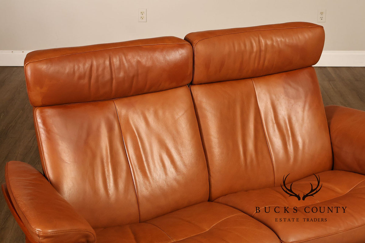 Ekornes Stressless Pegasus Leather Loveseat