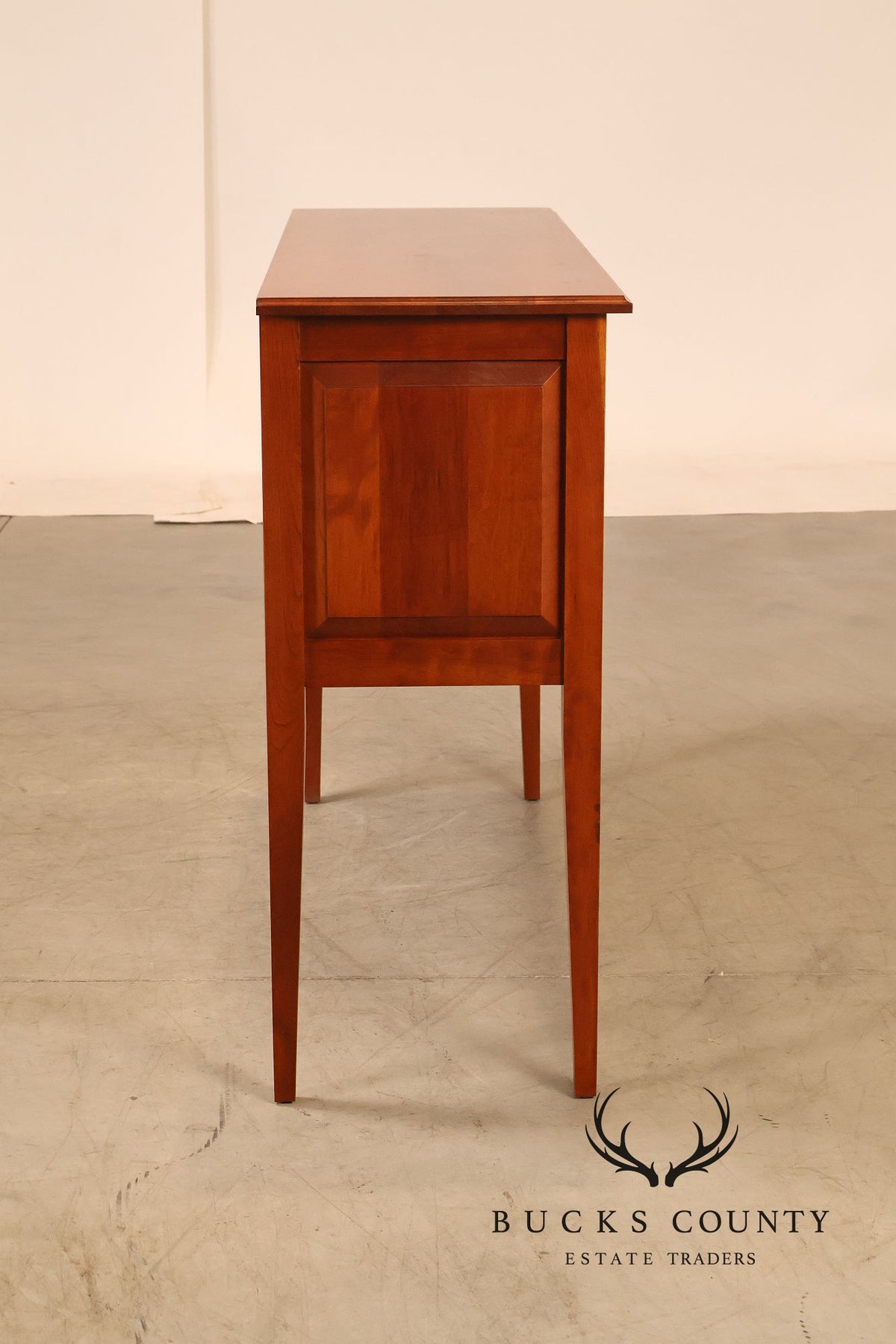 Tom Seely Hepplewhite Style Cherry Sideboard