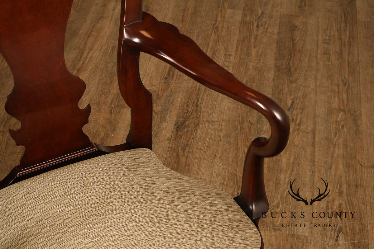 Kindel Winterthur Collection Pair of Mahogany Armchairs