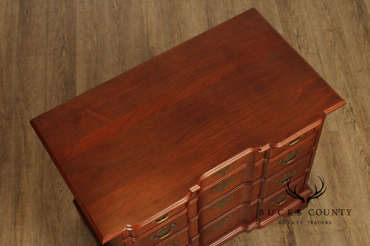 Bartley Collection Mahogany Blockfront Chest of Drawers