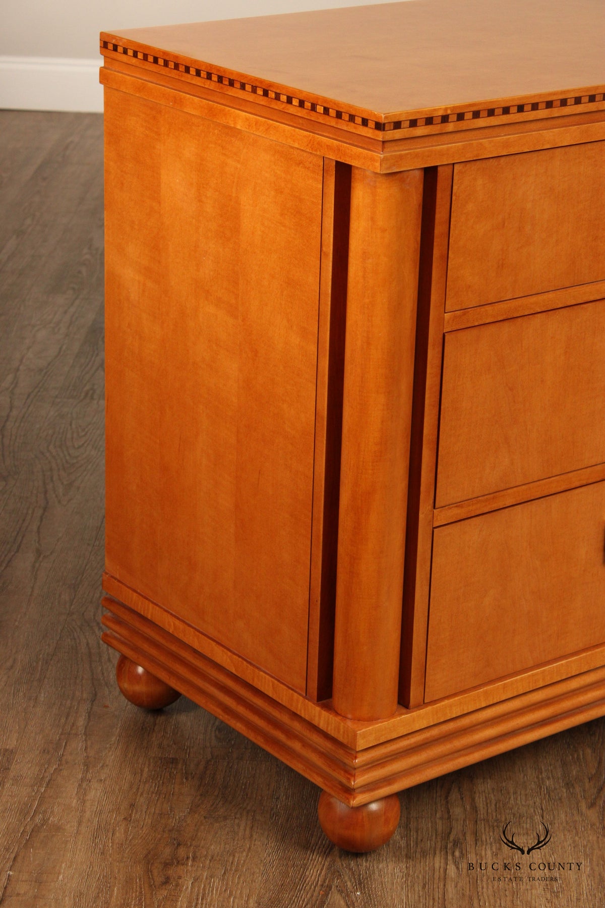 Hickory White Genesis Collection Biedermeier Style Triple Dresser