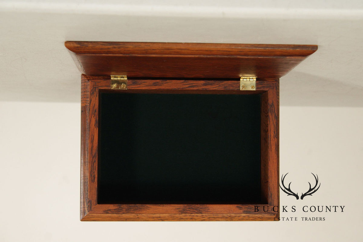 Stickley Mission Collection Oak Desk Box