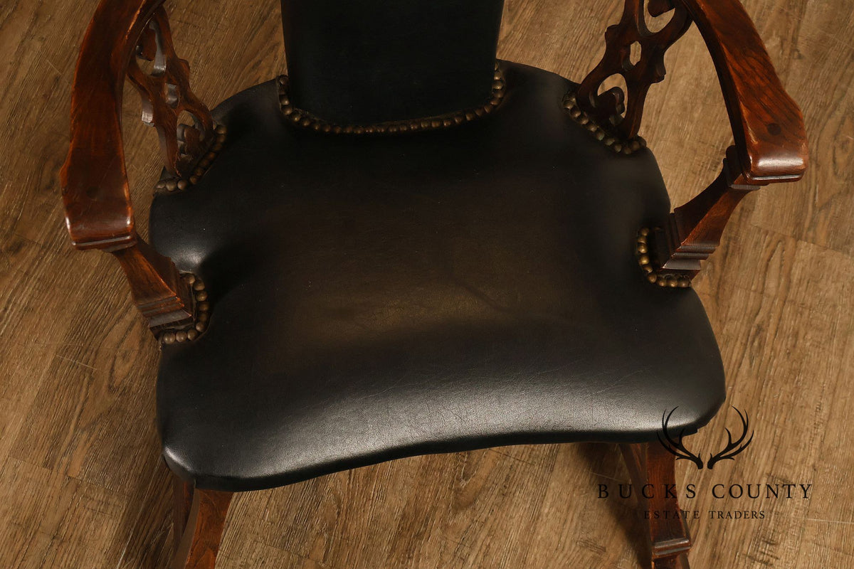 Romweber Viking Oak Captain's Armchair