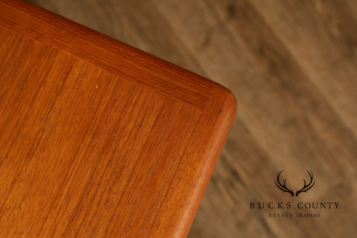 Danish Modern Teak Credenza By H.P. Hansen