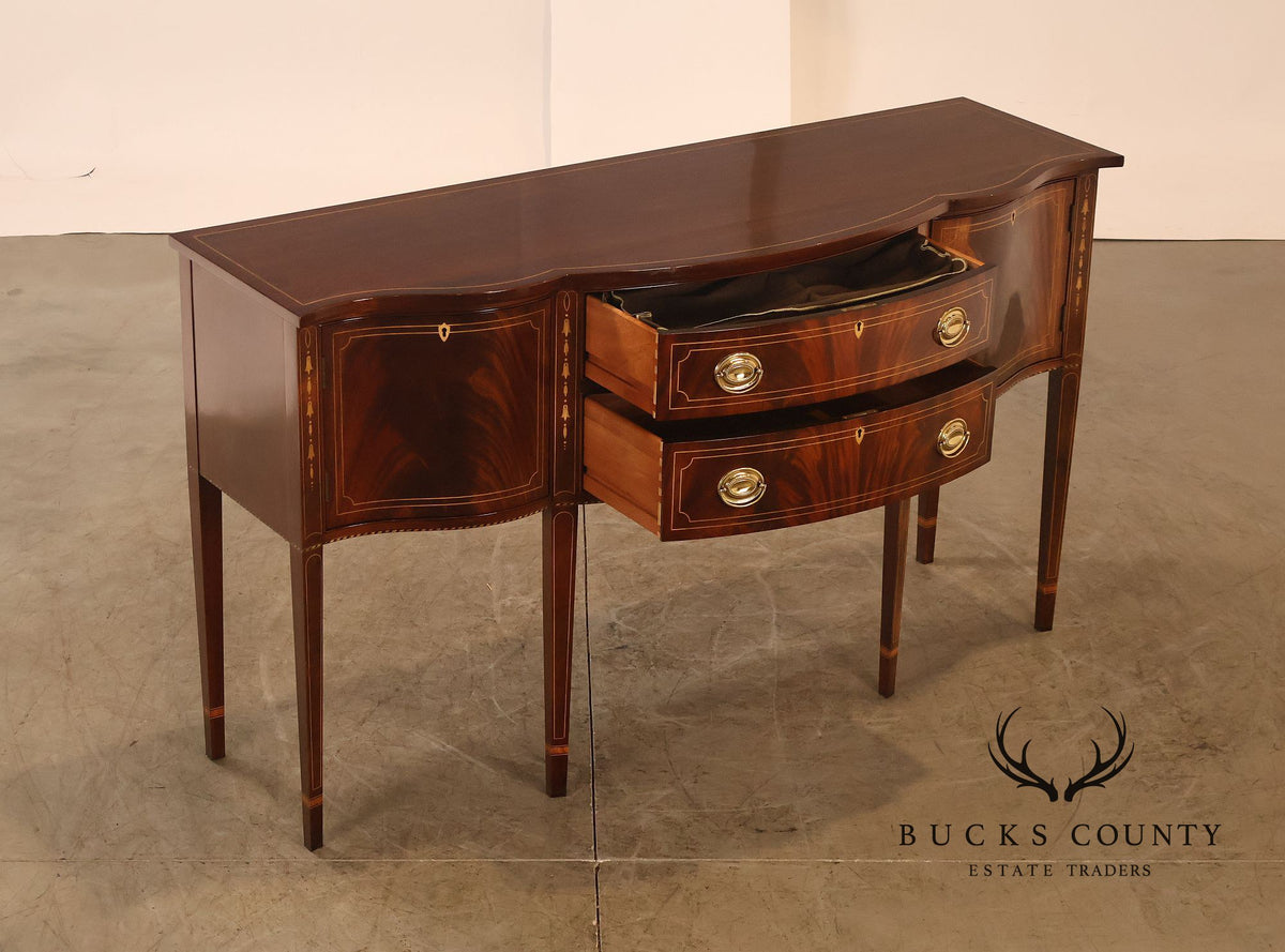Stickley Federal Style Inlaid Mahogany Sideboard