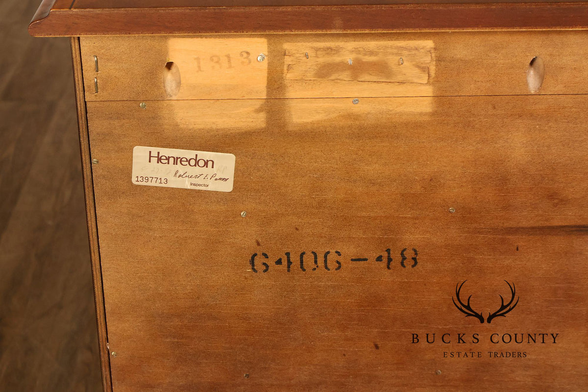 Henredon Historic Natchez Collection Inlaid Mahogany Chest of Drawers