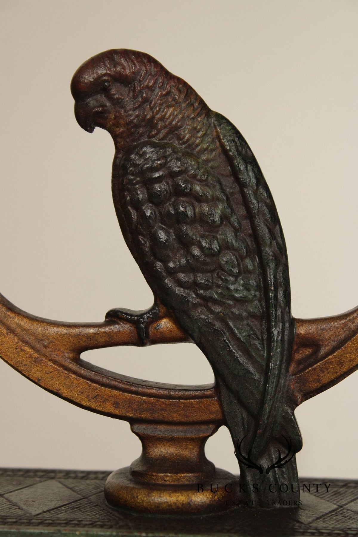 Bradley & Hubbard Art Deco Cast Iron Door Stop