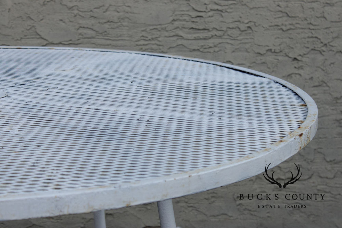 Russell Woodard Mid Century Modern 'Sculptura' Round Dining Table