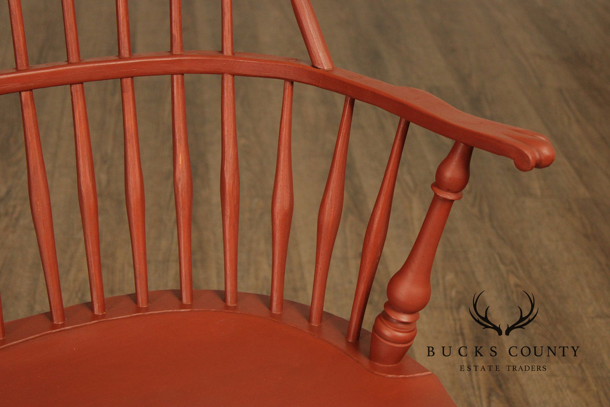 Peter Franklin Benchmade Painted Windsor Settee