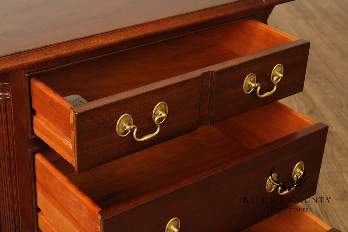 Stickley Chippendale Style Mahogany Nightstand