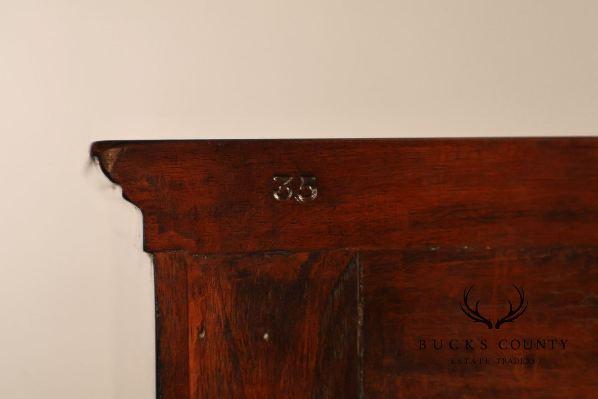 John-Richard Regency Style Leather Top Server Cabinet