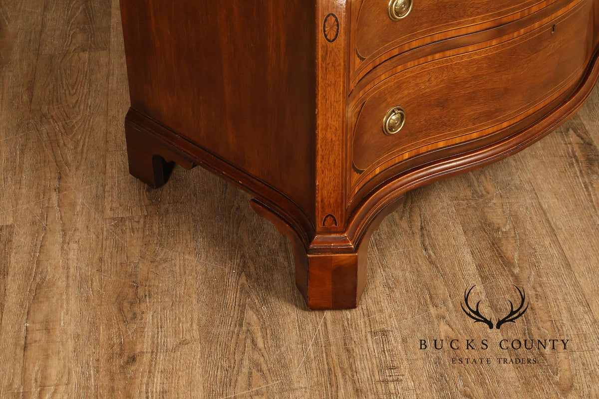 Henredon Historic Natchez Collection Inlaid Mahogany Chest of Drawers