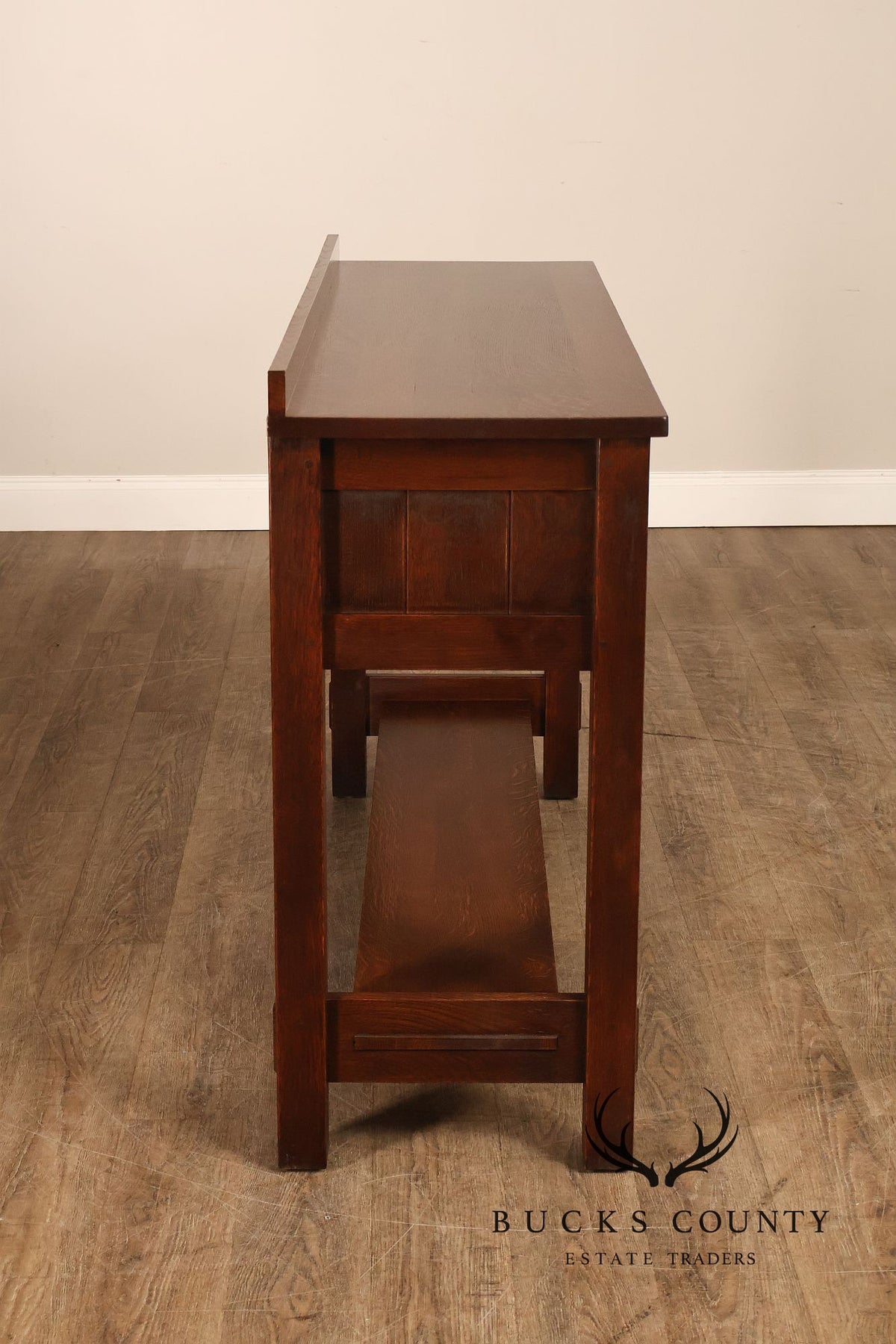 Stickley Mission Collection Oak Console Table Server