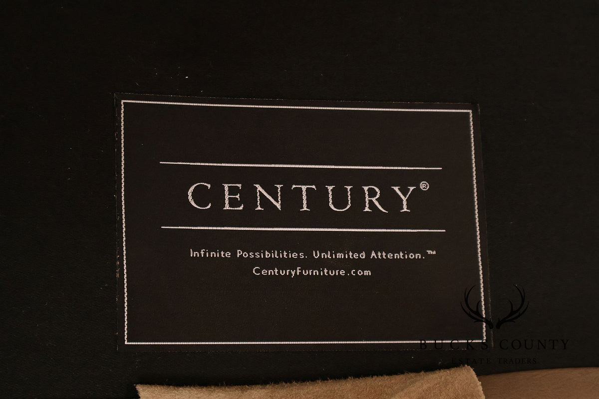 Century Furniture Leather Sectional Sofa