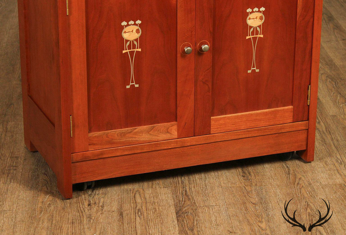 Stickley Harvey Ellis Collection Inlaid Cherry Server