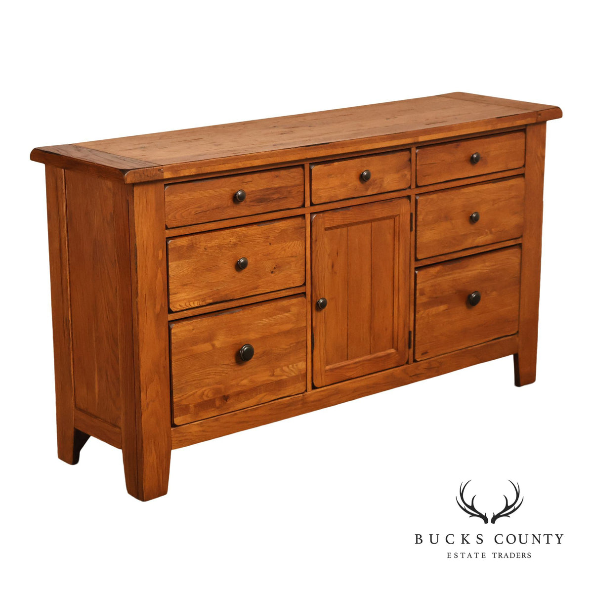 Broyhill Attic Heirlooms Country Style Oak Dresser