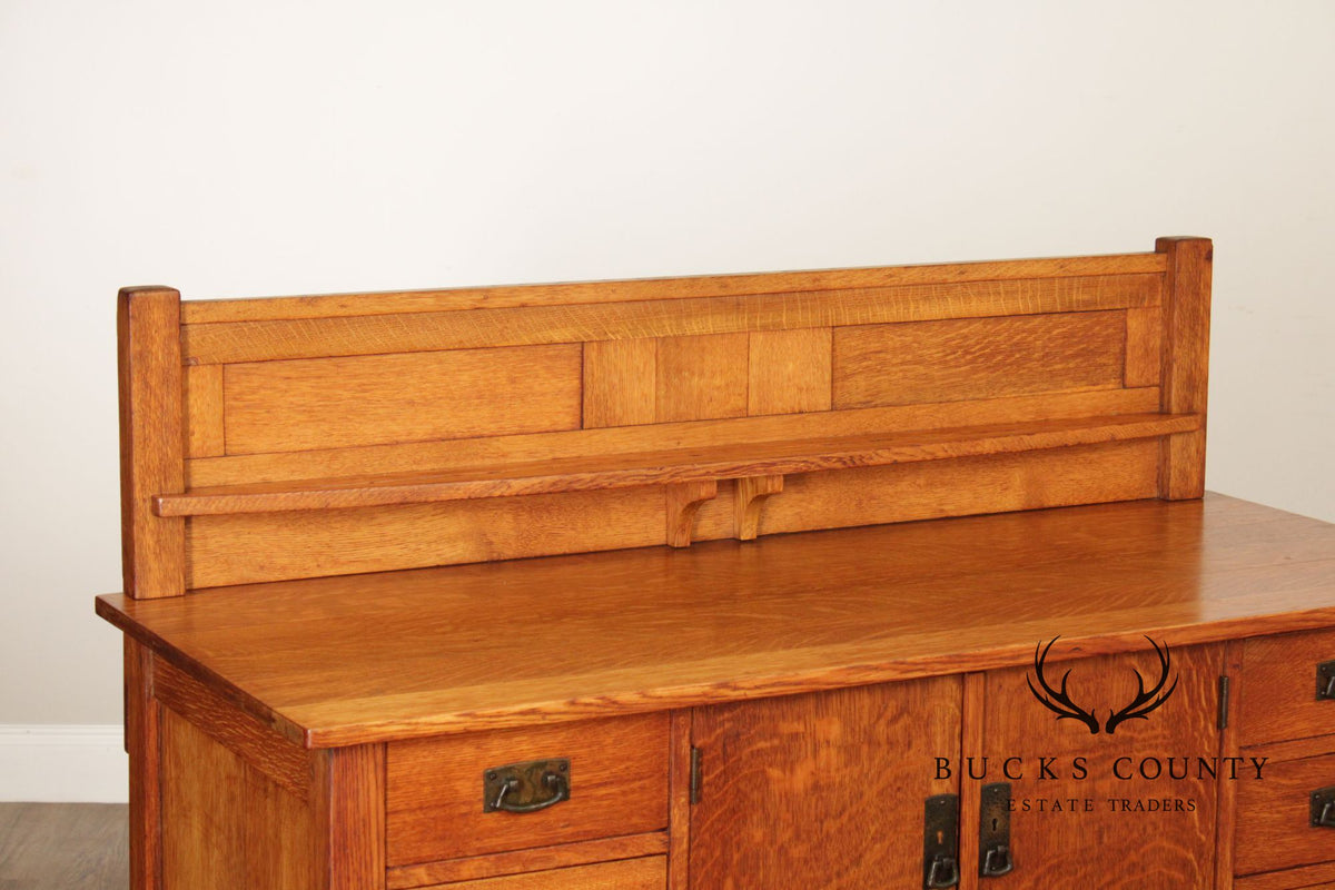 L. & J.G. Stickley Antique Mission Oak Sideboard