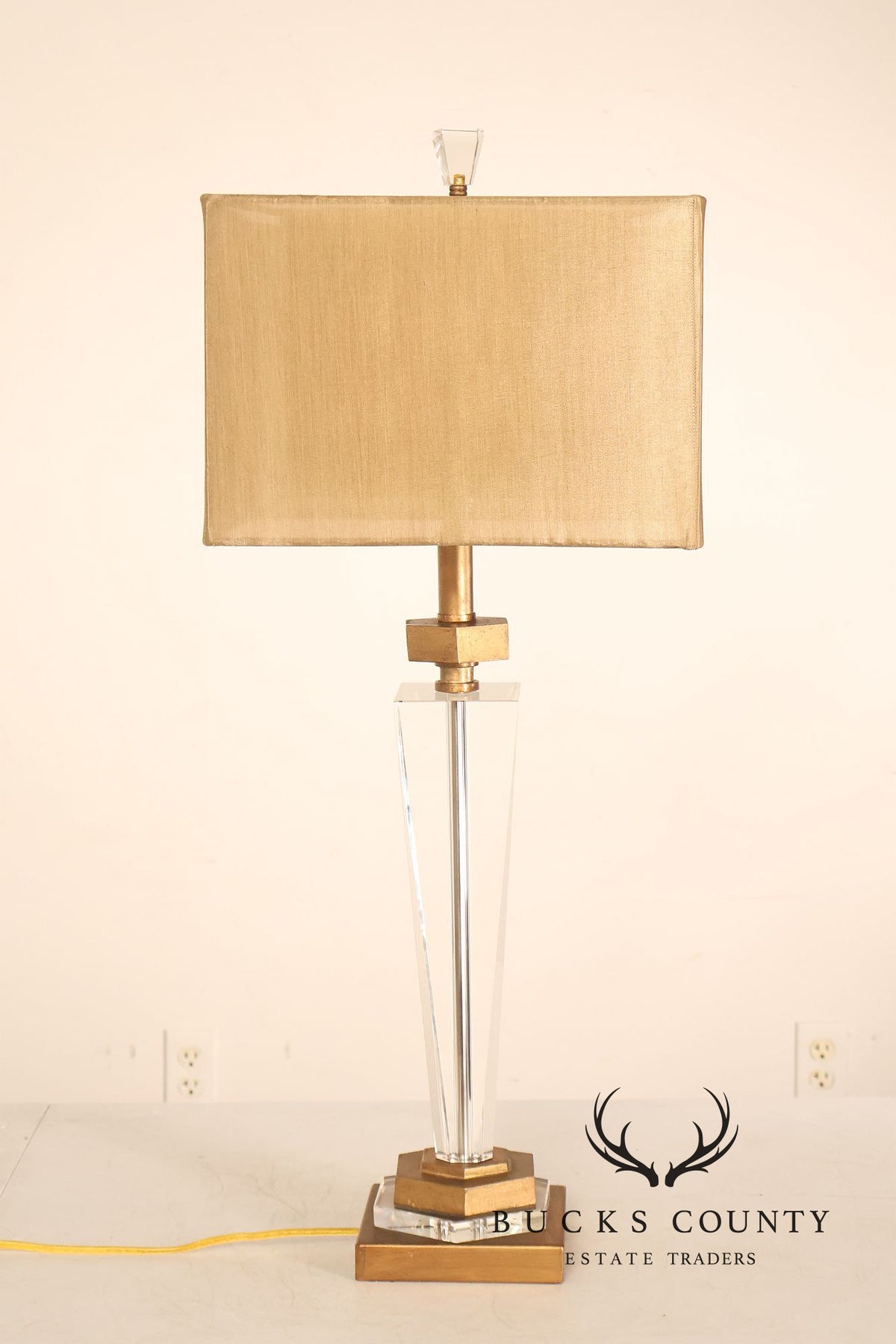 Alexander-John Art Deco Style Pair of Table Lamps