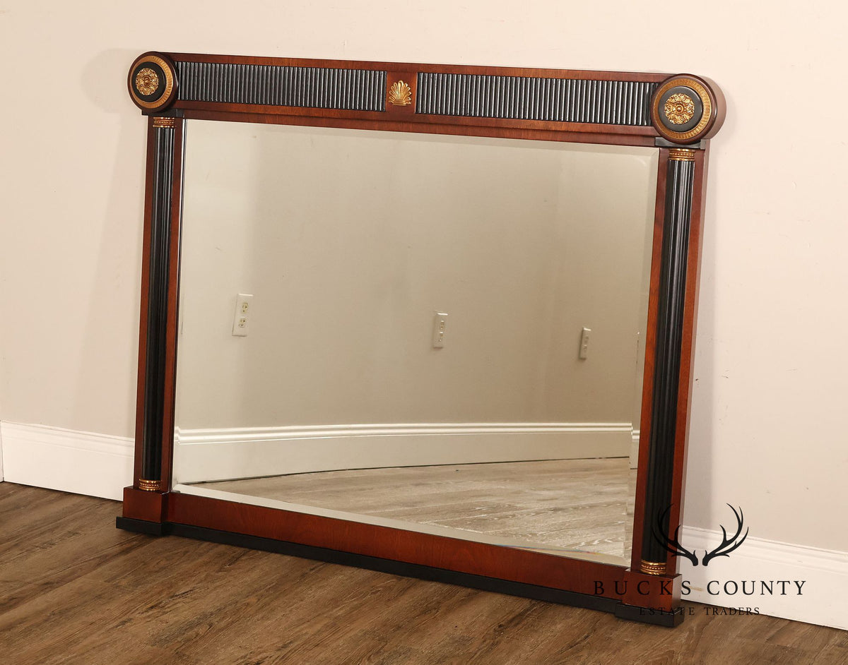 Mariner Fine Furniture Empire Style Mahogany Frame Wall Mirror