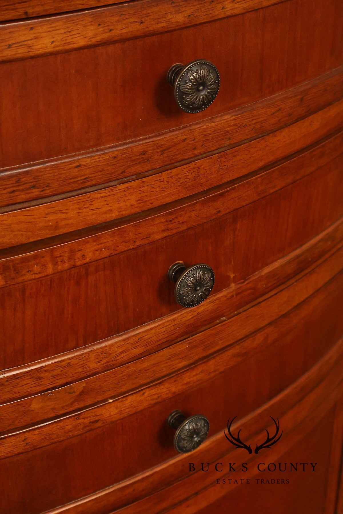 Oval Burl Wood Jewelry Armoire With Lift Top And Side Doors