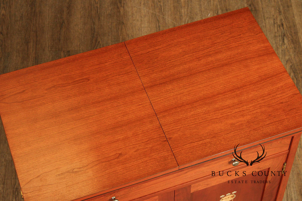 Stickley Harvey Ellis Collection Inlaid Cherry Server