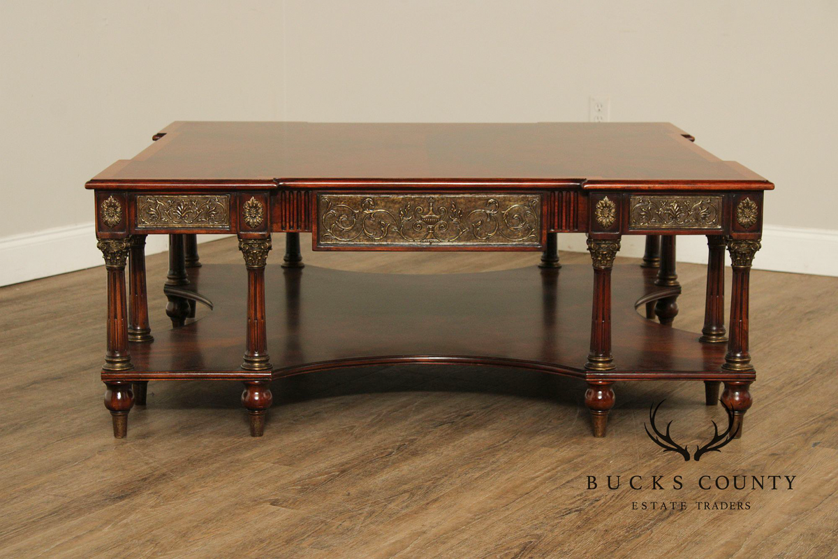 Theodore Alexander 'Classical Gathering' Mahogany Coffee Table