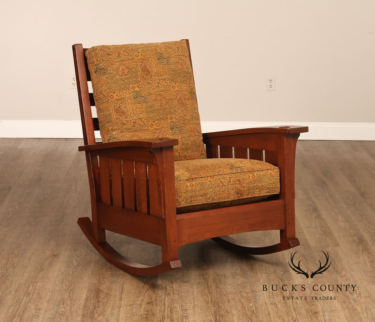 Stickley Mission Collection Oak Rocker