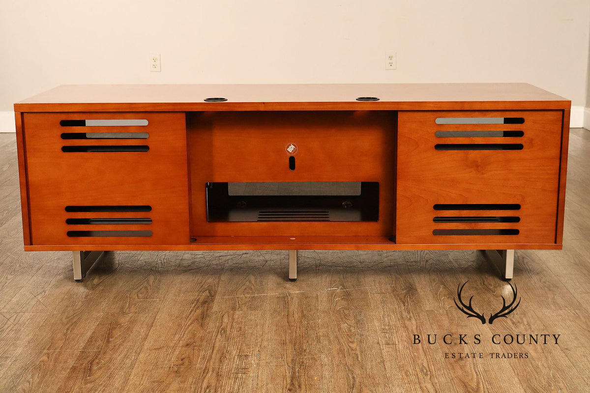 BDI Contemporary Cherry Finish TV Media Console