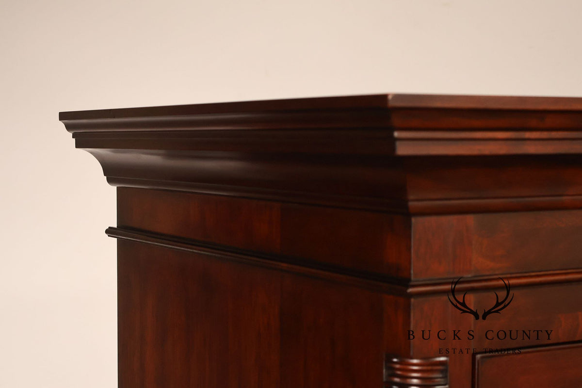 Henkel Harris Chippendale Style Mahogany Tall Chest