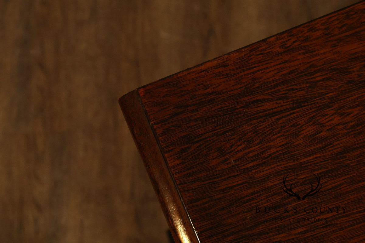 Chippendale Style Mahogany Bedside Chest