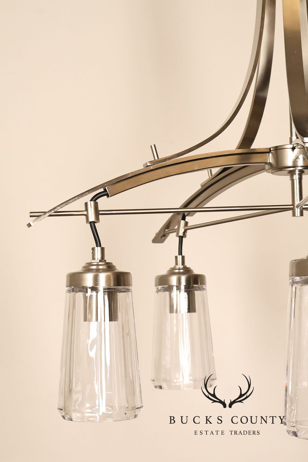 Minka-Lavery 'Poleis' Brushed Nickel Five-Light Chandelier