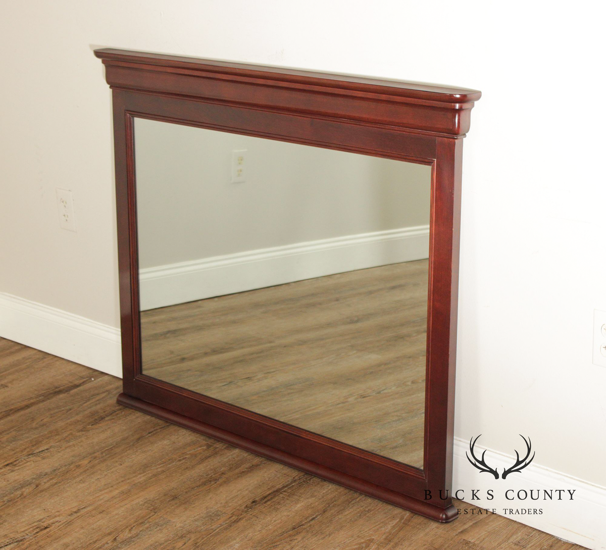 Stickley La Rochelle Louis Philippe Style Cherry Wall Mirror