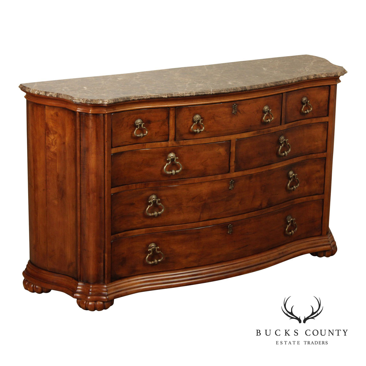 Century Furniture 'Venice Collection' Marble Top Dresser