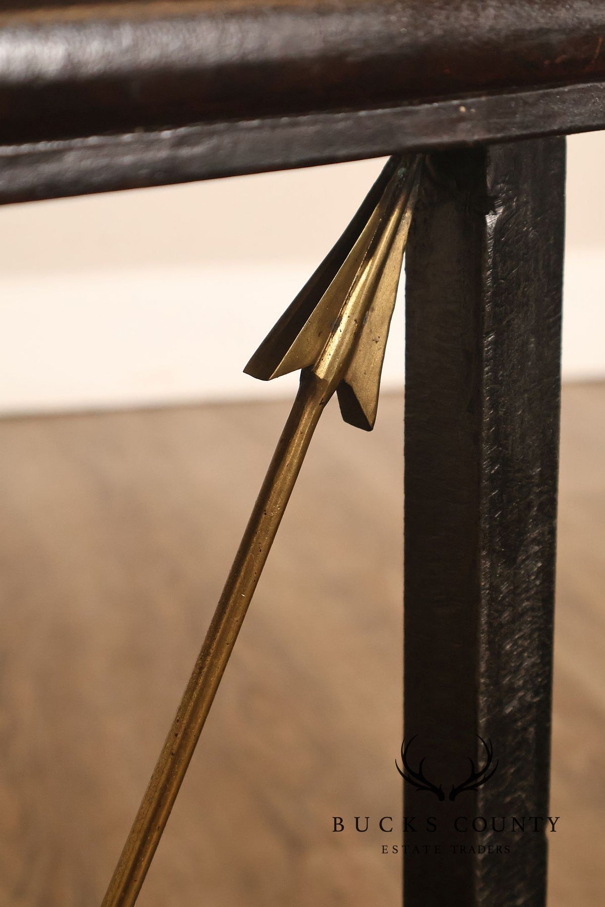 Maitland Smith Regency Style Pair of Fireplace Fenders