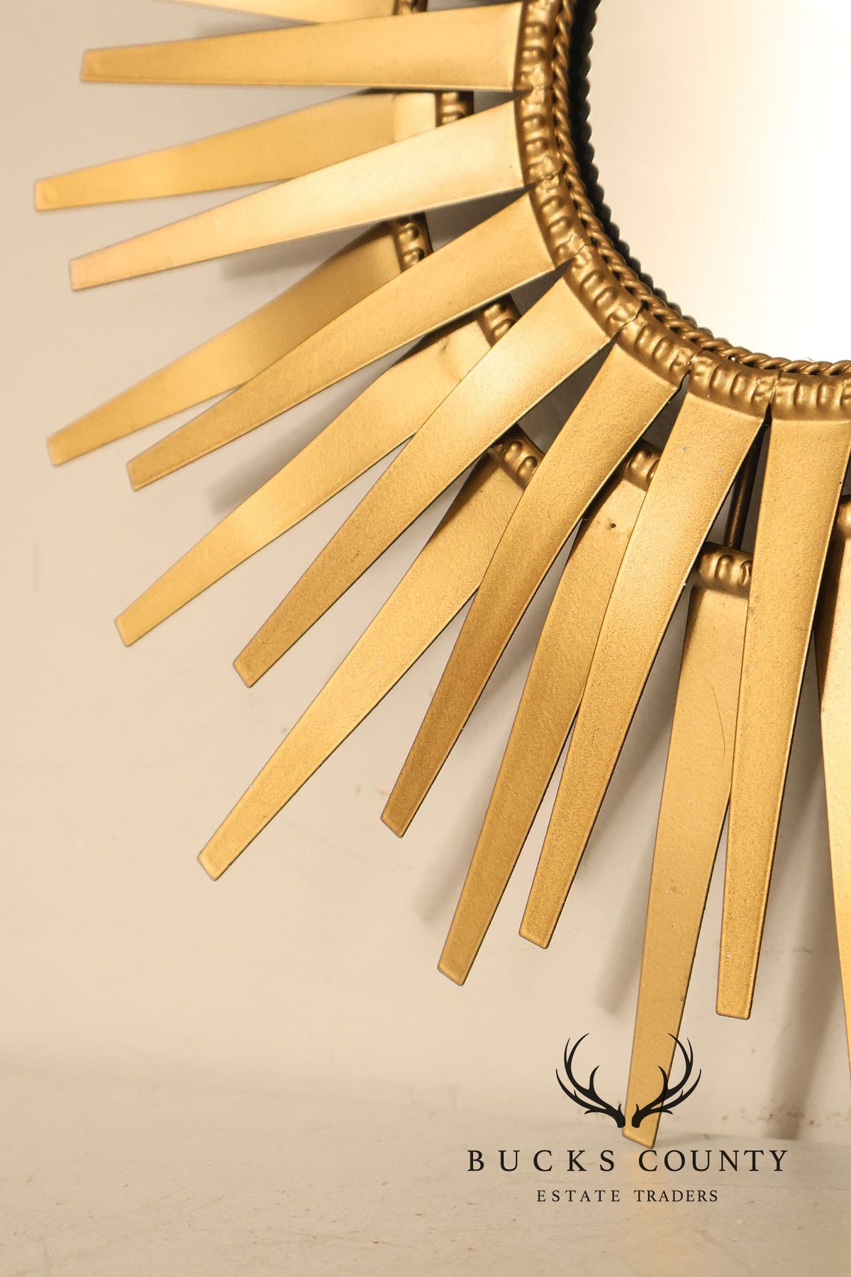 Mid Century Modern Style Sunburst Accent Mirror