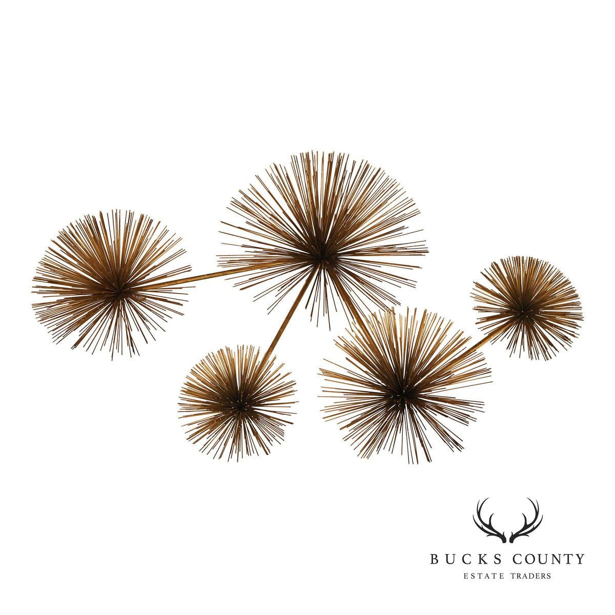 Curtis Jeré Mid Century Modern Urchin Wall Sculpture
