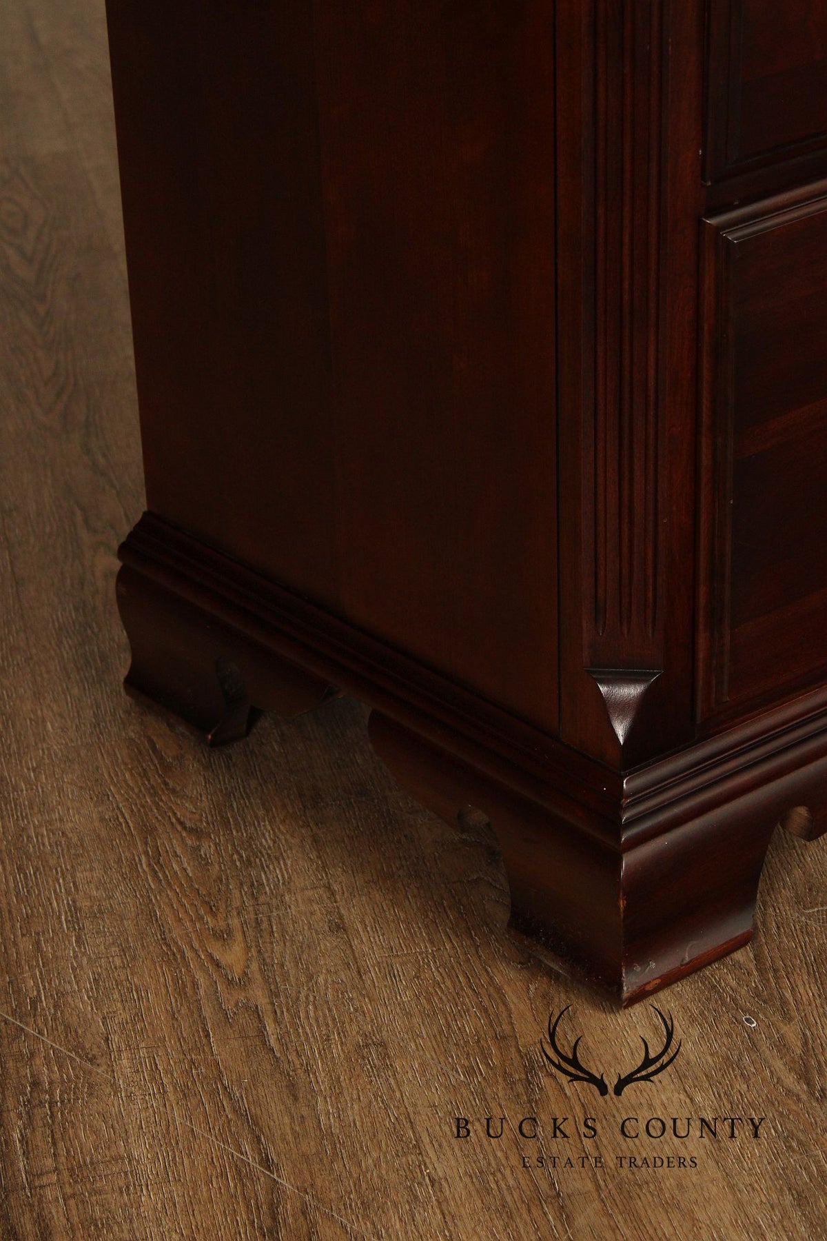 Thomasville Chippendale Style Cherry Tall Chest