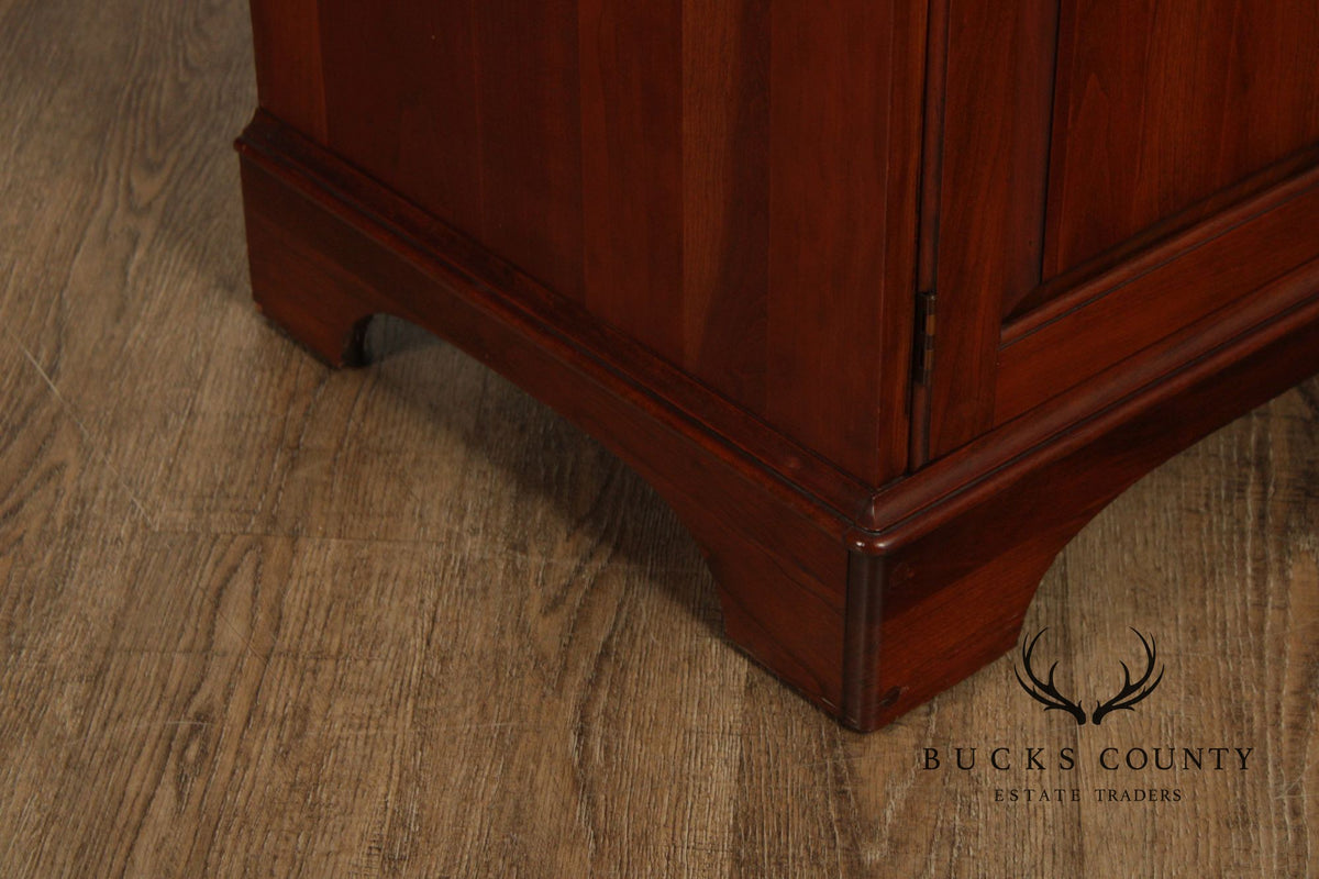Pennsylvania House Cherry Chippendale Style China Cabinet